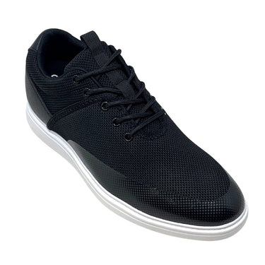Elevator shoes height increase FSA0173 - 2.8 Inches Taller (Black) - Size 9 Only