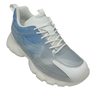 Elevator shoes height increase FSA0199 - 3 Inches Taller (Blue/White) - Size 9 Only