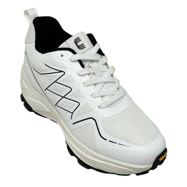 Elevator shoes height increase FSA0212 - 3 Inches Taller (White) - Size 9 Only