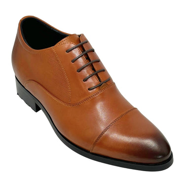 Elevator shoes height increase FSA0219 - 3 Inches Taller (Brown) - Size 9 Only