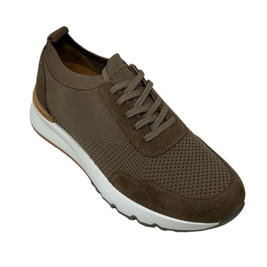 Elevator shoes height increase FSB0187 - 2.8 Inches Taller (Brown) - Size 9 Only