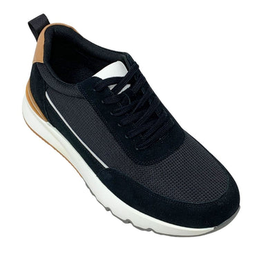 Elevator shoes height increase FSB0192 - 2.8 Inches Taller (Black) - Size 9 Only