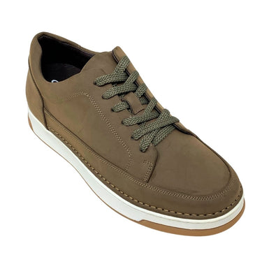 Elevator shoes height increase FSB0212 - 2.6 Inches Taller (Brown) - Size 9 Only