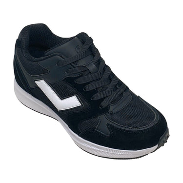 Elevator shoes height increase FSC0160 - 2.8 Inches Taller (Black) - Size 9 Only