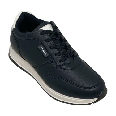Elevator shoes height increase FSC0169 - 2.4 Inches Taller (Black) - Size 9 Only