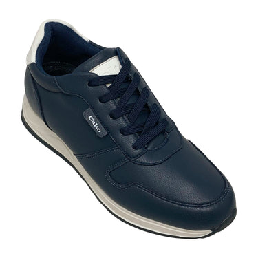 Elevator shoes height increase FSC0170 - 2.4 Inches Taller (Dark Blue) - Size 9 Only