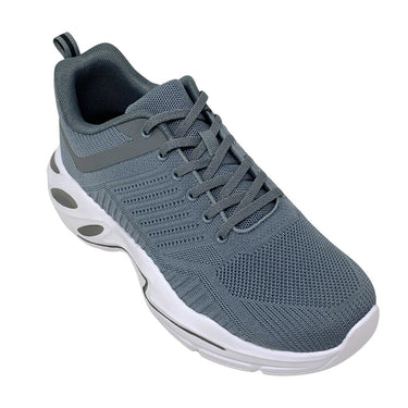Elevator shoes height increase FSD0165 - 2.6 Inches Taller (Grey/White) - Size 13 Only