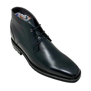 Elevator shoes height increase FSD0194 - 3 Inches Taller (Black) - Size 9 Only