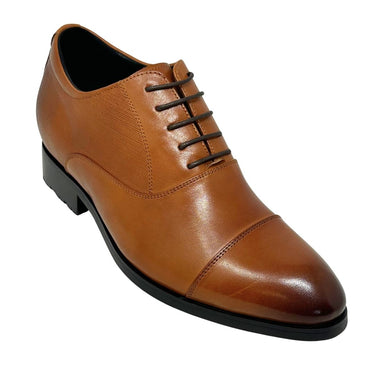 Elevator shoes height increase FSD0206 - 3 Inches Taller (Brown) - Size 9 Only