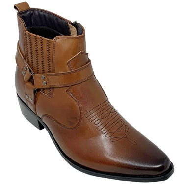Elevator shoes height increase FSE0212 - 3.3 Inches Taller (Dark Brown) - Size 10 Only