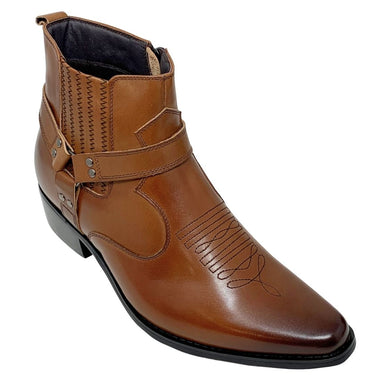 Elevator shoes height increase FSE0214 - 3.3 Inches Taller (Dark Brown) - Size 10 Only