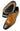 Elevator shoes height increase FSF0142 - 2.2 Inches Taller (Brown) - Size 10 Only