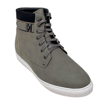 Elevator shoes height increase FSF0195 - 2.6 Inches Taller (Grey) - Size 12 Only