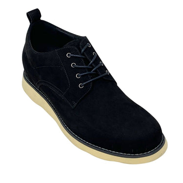 Elevator shoes height increase FSF0208 - 2.8 Inches Taller (Black) - Size 12 Only