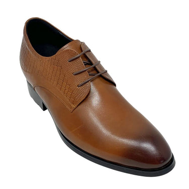 Elevator shoes height increase FSF0209 - 3 Inches Taller (Brown) - Size 11 Only