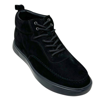 Elevator shoes height increase FSF0210 - 2.8 Inches Taller (Black) - Size 9.5 Only