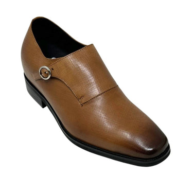 Elevator shoes height increase FSF0215 - 3.2 Inches Taller (Brown) - Size 10 Only