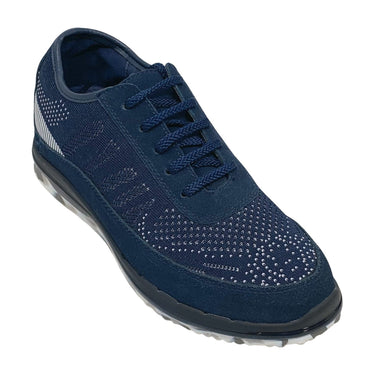 Elevator shoes height increase FSG0141 - 2.4 Inches Taller (Dark Blue) - Size 8 Only