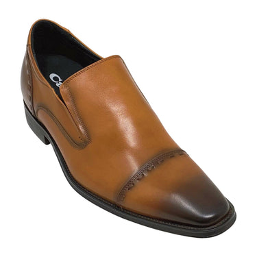 Elevator shoes height increase FSG0144 - 2.6 Inches Taller (Brown) - Size 7 Only
