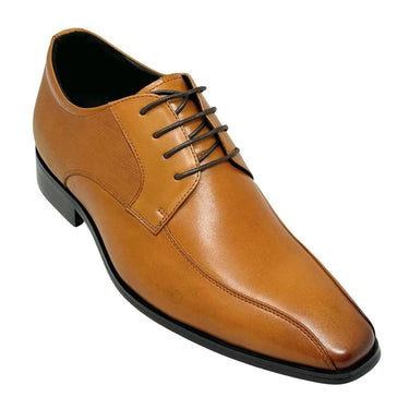 Elevator shoes height increase FSG0196 - 2.2 Inches Taller (Brown) - Size 10.5 Only