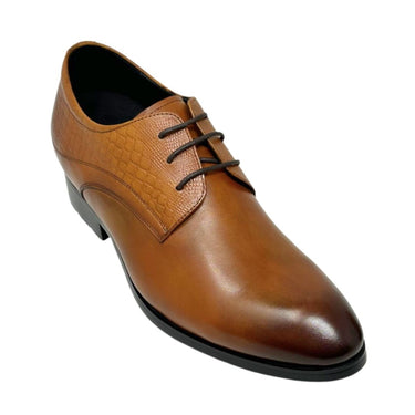 Elevator shoes height increase FSH0188 - 3 Inches Taller (Light Tan) - Size 10 Only