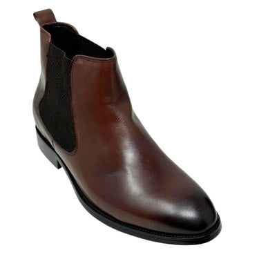 Elevator shoes height increase FSH0191 - 2.8 Inches Taller (Coffee Brown) - Size 9 Only
