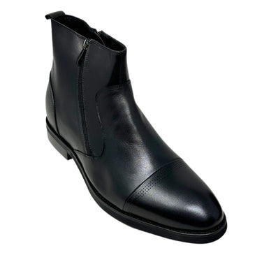 Elevator shoes height increase FSH0192 - 3.2 Inches Taller (Black) - Size 10.5 Only