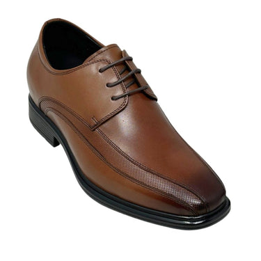 Elevator shoes height increase FSH0196 - 3 Inches Taller (Brown) - Size 9 Only