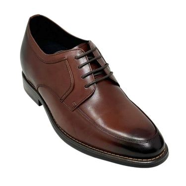 Elevator shoes height increase FSH0197 - 2.8 Inches Taller (Rust Brown) - Size 6.5 Only