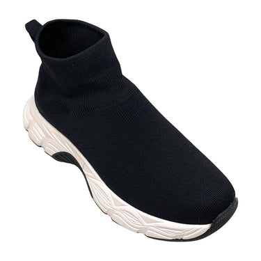 Elevator shoes height increase FSI0149 - 2.8 Inches Taller (Black) - Size 9 Only