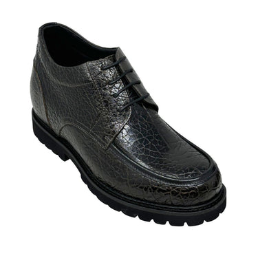 Elevator shoes height increase FSI0210 - 3.2 Inches Taller (Dark Brown) - Size 9 Only