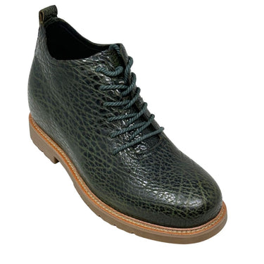 Elevator shoes height increase FSI0213 - 3.2 Inches Taller (Green) - Size 9 Only