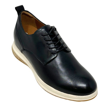 Elevator shoes height increase FSI0223 - 3 Inches Taller (Black) - Size 9 Only