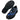 Elevator shoes height increase FSI0225 - 3.4 Inches Taller (Black/Blue) - Size 9 Only