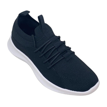 Elevator shoes height increase FSJ0166 - 2.4 Inches Taller (Black/White) - Size 12 Only