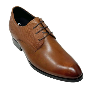 Elevator shoes height increase FSJ0192 - 3 Inches Taller (Light Tan) - Size 11.5 Only