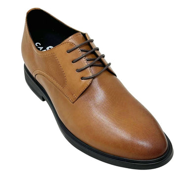 Elevator shoes height increase FSJ0193 - 3 Inches Taller (Tan Brown) - Size 9 Only