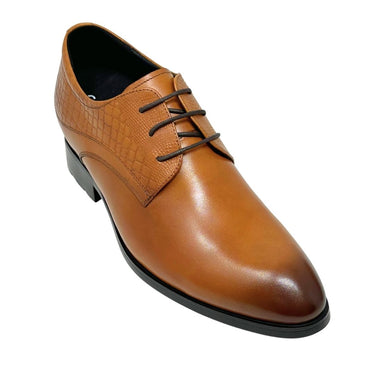 Elevator shoes height increase FSJ0194 - 3 Inches Taller (Light Tan) - Size 9 Only