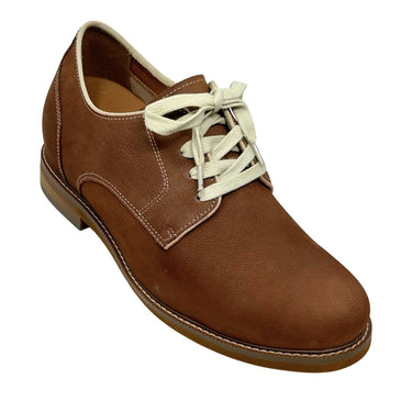Elevator shoes height increase FSK0203 - 3 Inches Taller (Brown) - Size 10 Only