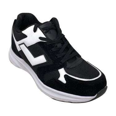 Elevator shoes height increase FSL0096 - 2.8 Inches Taller (Black) - Size 9 Only