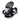 Elevator shoes height increase FSL0096 - 2.8 Inches Taller (Black) - Size 9 Only