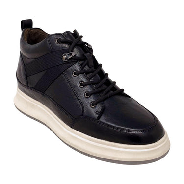 Elevator shoes height increase FSL0126 - 2.6 Inches Taller (Black) - Size 9 Only