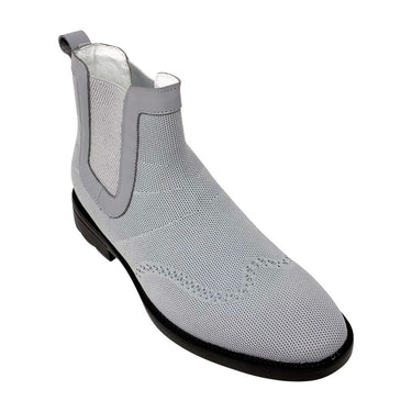 Elevator shoes height increase FSN0076 - 2.6 Inches Taller (Light Grey) - Size 9 Only