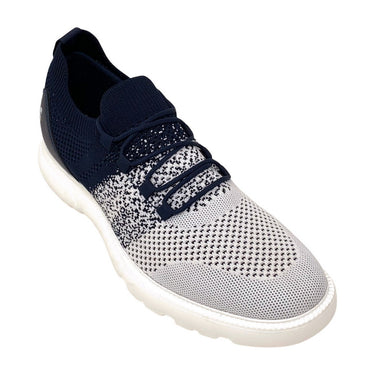 Elevator shoes height increase FSN0080 - 2.6 Inches Taller (Blue/White) - Size 9 Only