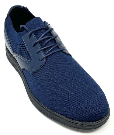 Elevator shoes height increase FSO0104 - 2.4 Inches Taller (Blue) - Size 9 Only