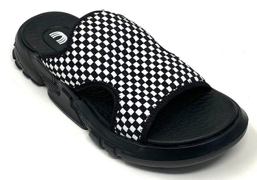 Elevator shoes height increase FSO0114 - 1.6 Inches Taller (Black/White) - Size 9 Only