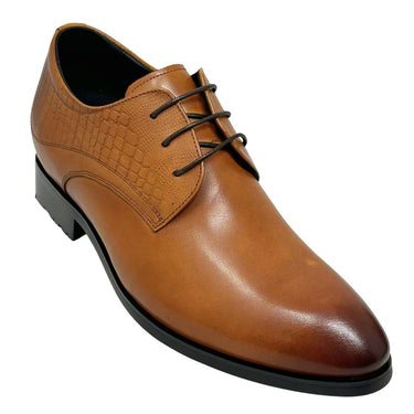 Elevator shoes height increase FSO0141 - 3 Inches Taller (Light Tan) - Size 10.5 Only