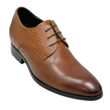 Elevator shoes height increase FSO0144 - 3 Inches Taller (Light Tan) - Size 9 Only