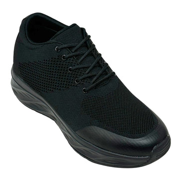 Elevator shoes height increase FSS0083 - 2.8 Inches Taller (Black) - Size 10 Only