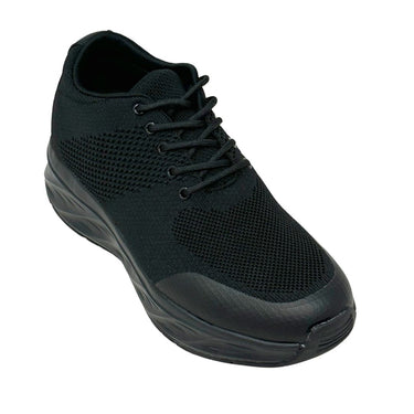 Elevator shoes height increase FSS0084 - 2.8 Inches Taller (Black) - Size 7 Only